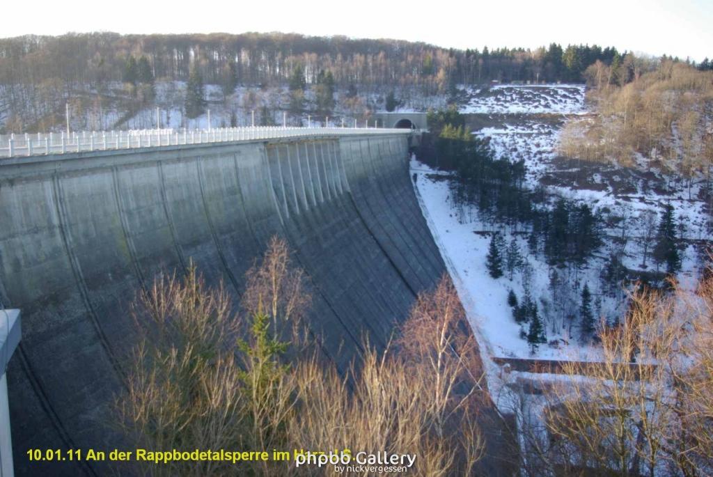 10.01.11 An der Rappbodetalsperre Harz (2)