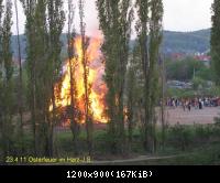 Osterfeuer im Harz 23.4