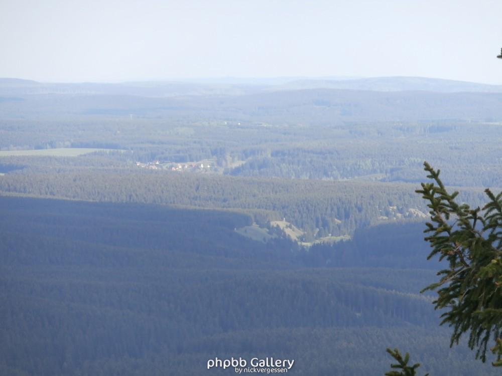 Blick vom Wurmberg nach Südost.