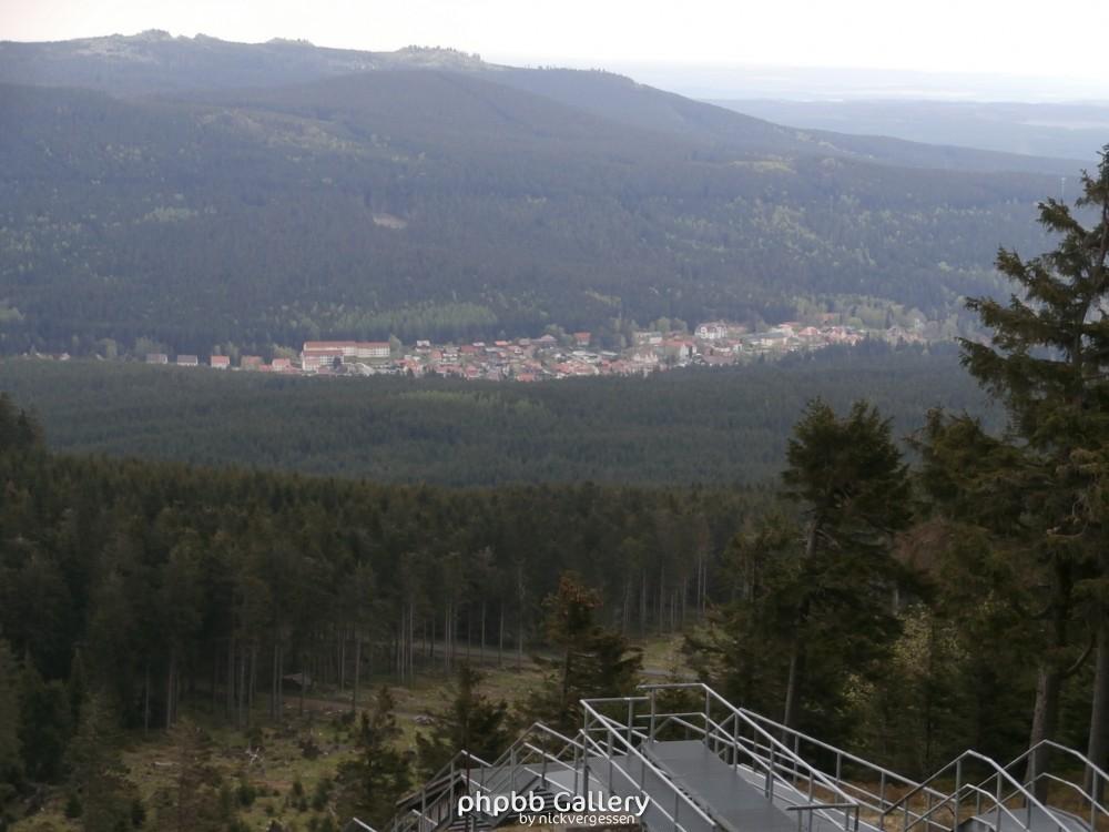 Schierke vom Wurmberg aus gesehen