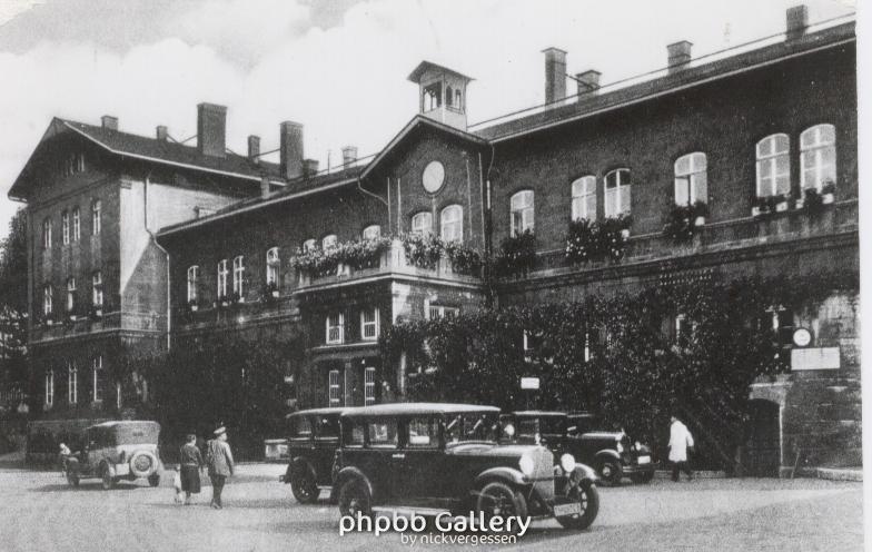 Meiningen Bahnhof ca.1930 !