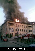Großbrand in Meiningen !Brandstiftung!