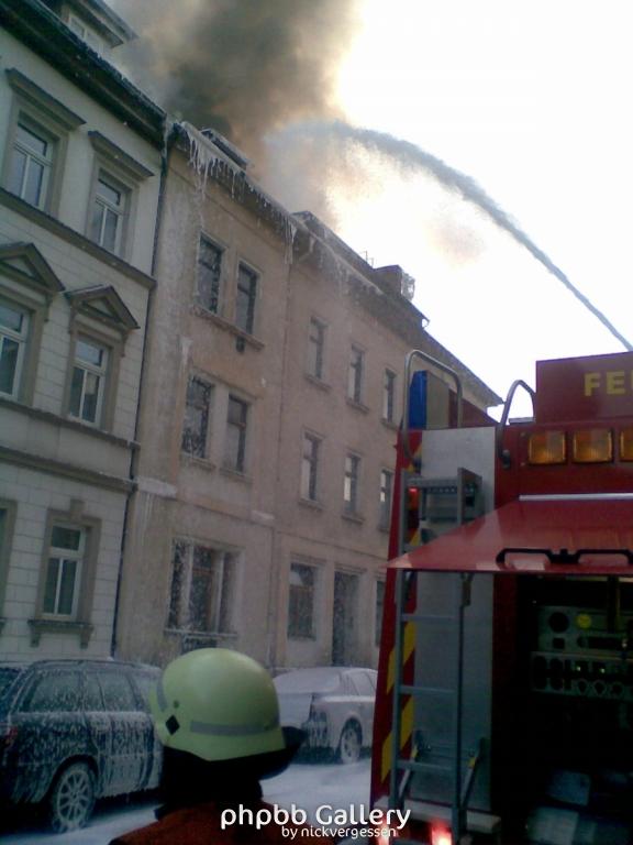 Großbrand in Meiningen !Brandstiftung!