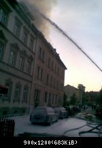 Großbrand in Meiningen !Brandstiftung!