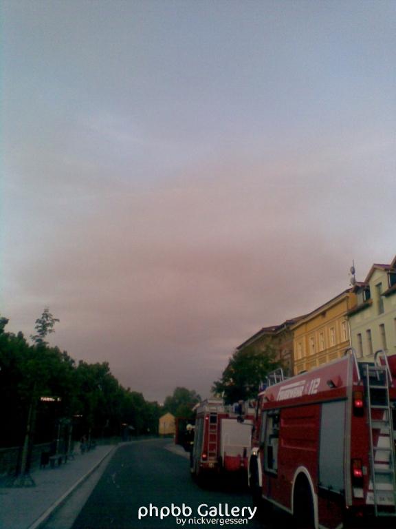 Großbrand in Meiningen !Brandstiftung!