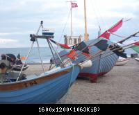 Fischerboote bei Vorupör