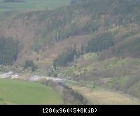 Blick von der Thür. Warte, Richtung Gräfental