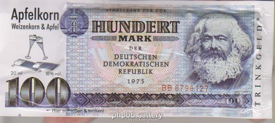 Trinkgeld - Inhalt 20 ml Apfelkorn