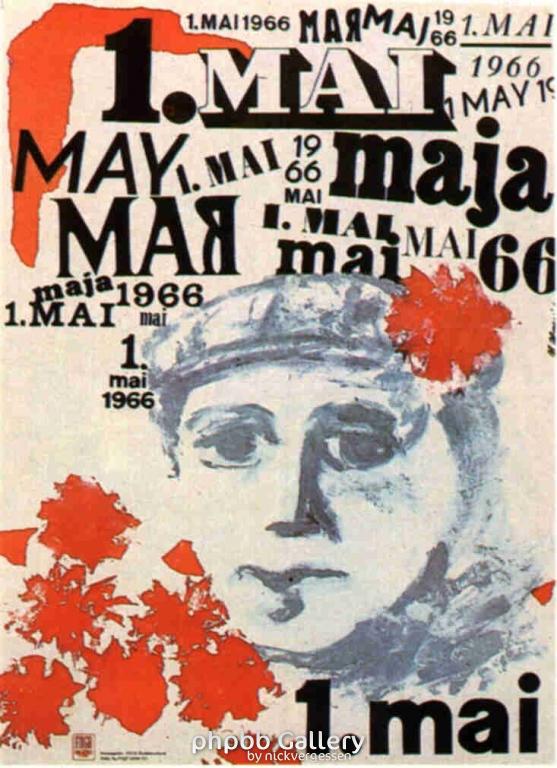 1.Mai Plakate 1900 bis 1989 !