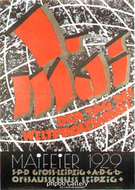 1.Mai Plakate 1900 bis 1989 !