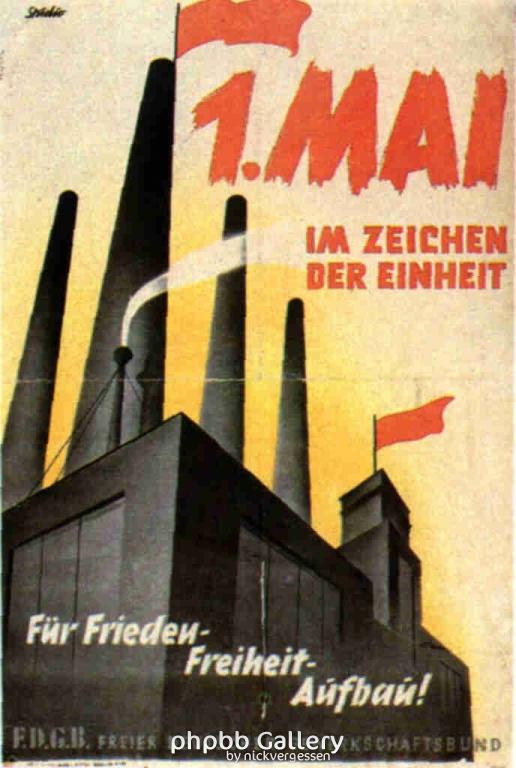 1.Mai Plakate 1900 bis 1989 !