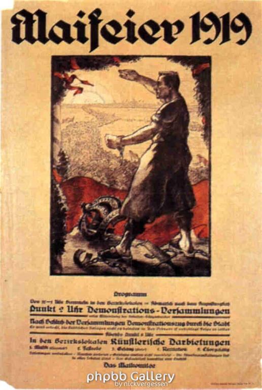 1.Mai Plakate 1900 bis 1989 !
