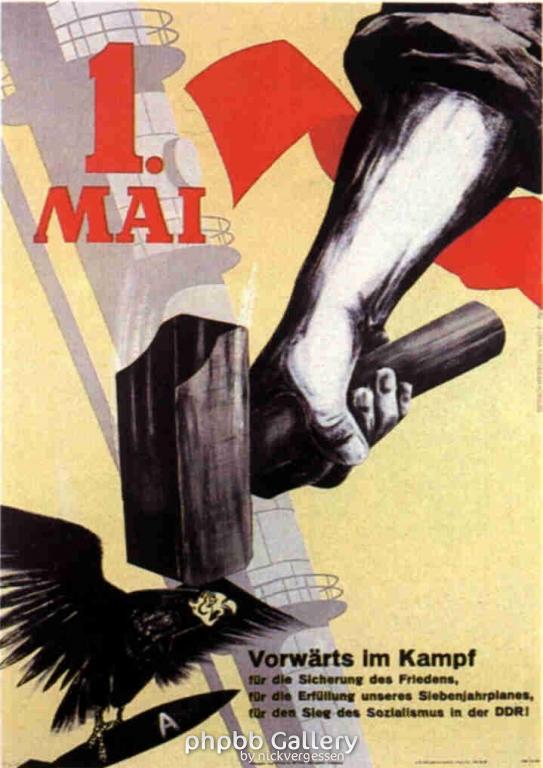 1.Mai Plakate 1900 bis 1989 !