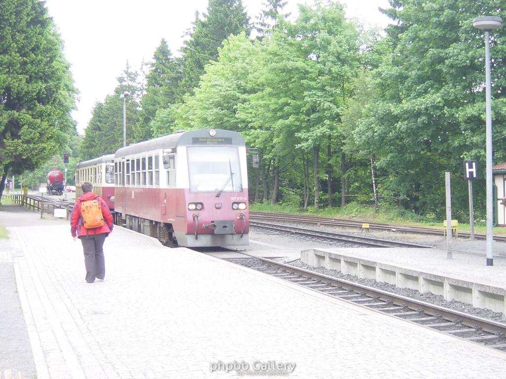 Auf dem Weg zu unserem Wagen
