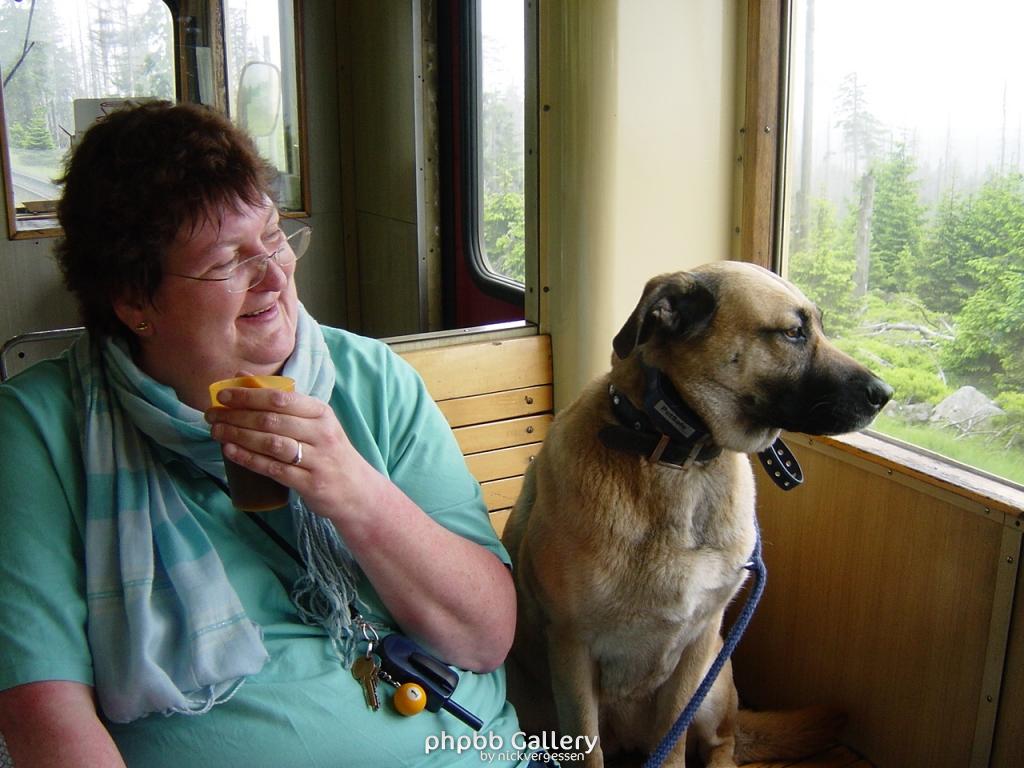 Ronja mit Postenführerin
