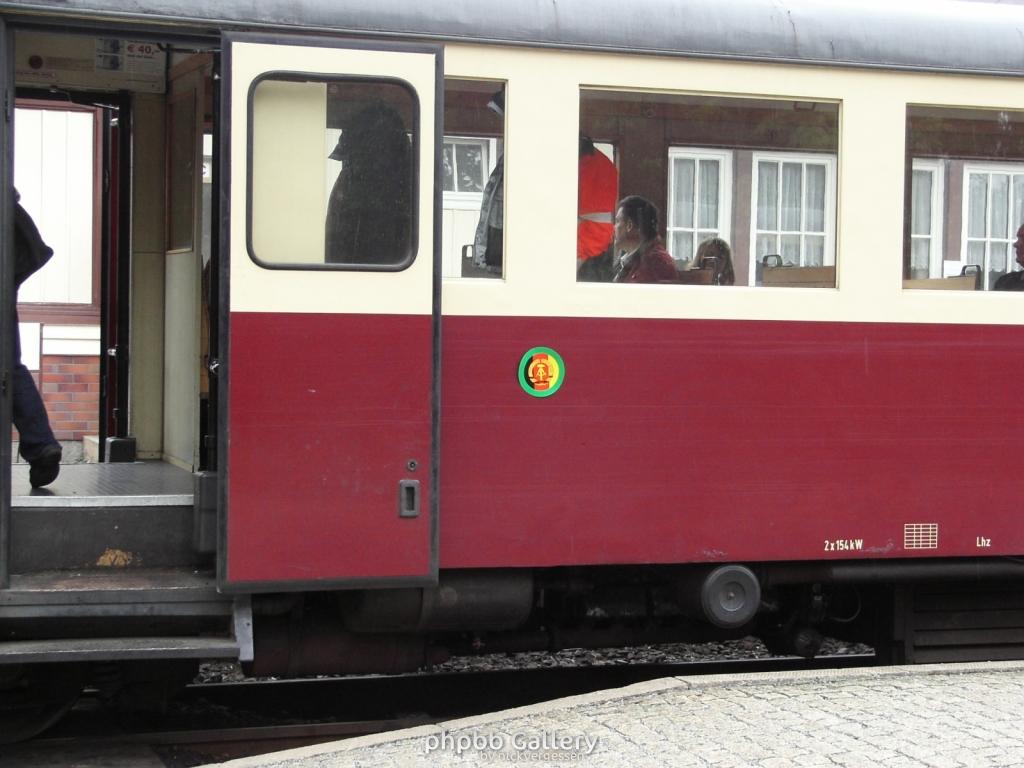 der Triebwagen wurde kurzerhand zum Eigentum der Grenztruppen-Foren erklärt