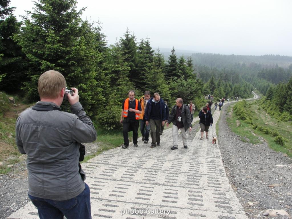 nach der Geländeeinweisung von S51 auf dem Rückweg