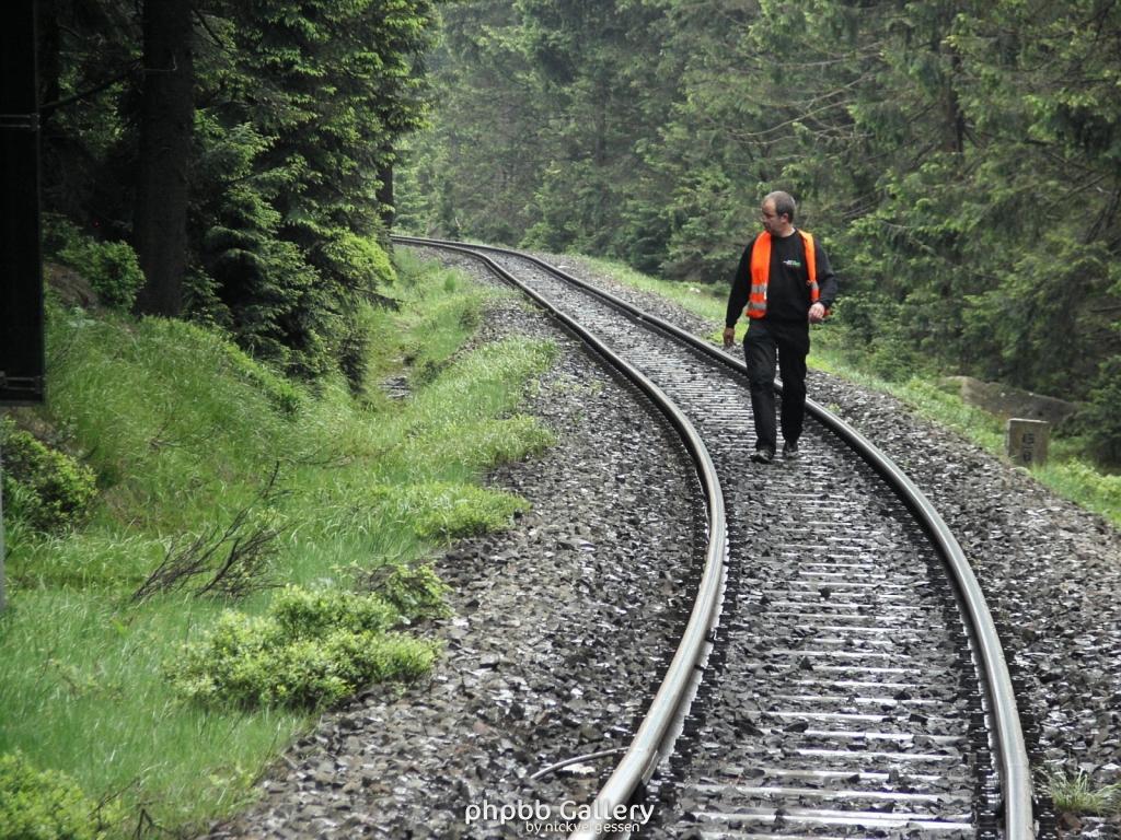 josy95 bei der  Streckeneinweisung