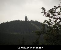 die Wurmbergschanze am Sonntagmorgen