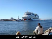 Schiffe die Warnemünde anliefen 2008/09