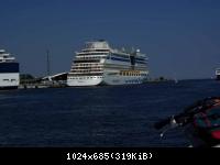 Schiffe die Warnemünde an liefen