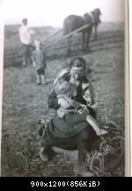 Bauernfamilie in Kolomenskoje. 20er Jahre