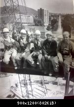 Montagearbeiter aus der UdSSR in Suhl