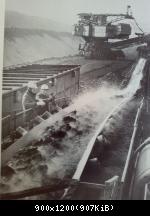 Braunkohleförderung im Kombinat Schwarze Pumpe.