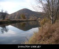 10. Blick über die Werra auf den Leuchtberg.
