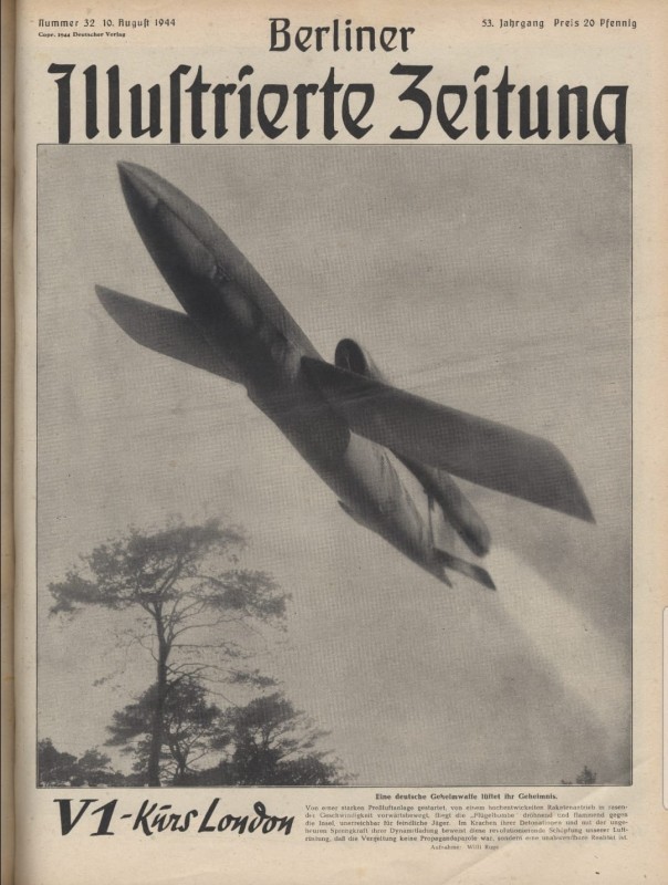 START DER ERSTEN V1 "WUNDERWAFFEN"