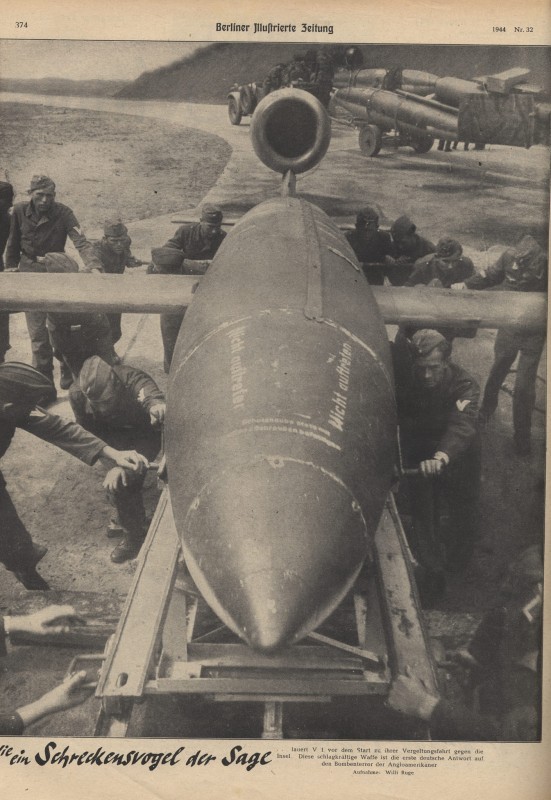 START DER ERSTEN V1 "WUNDERWAFFEN"