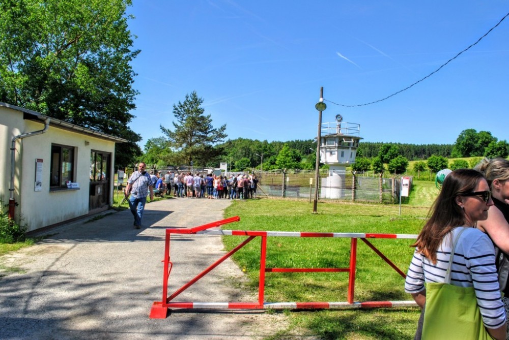 viele Besucher in Mödlareuth