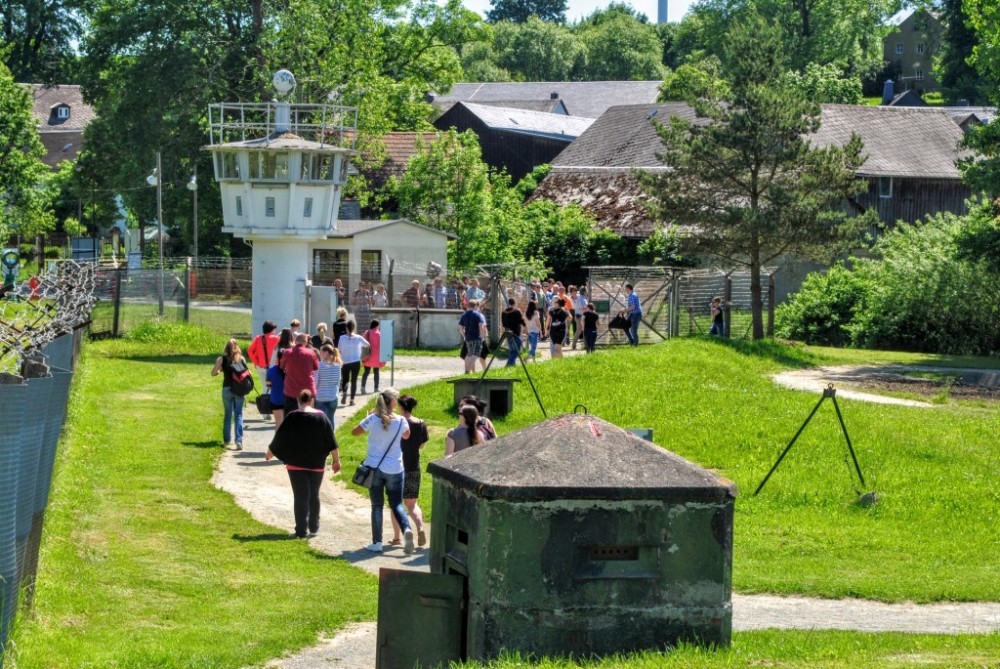 viele Besucher in Mödlareuth