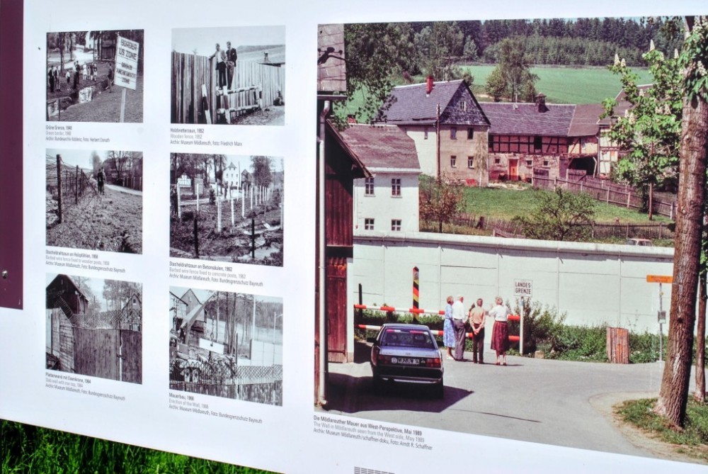 Besucher, Diskussionen und Schautafeln