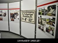 Schautafeln im Ausstellungsraum