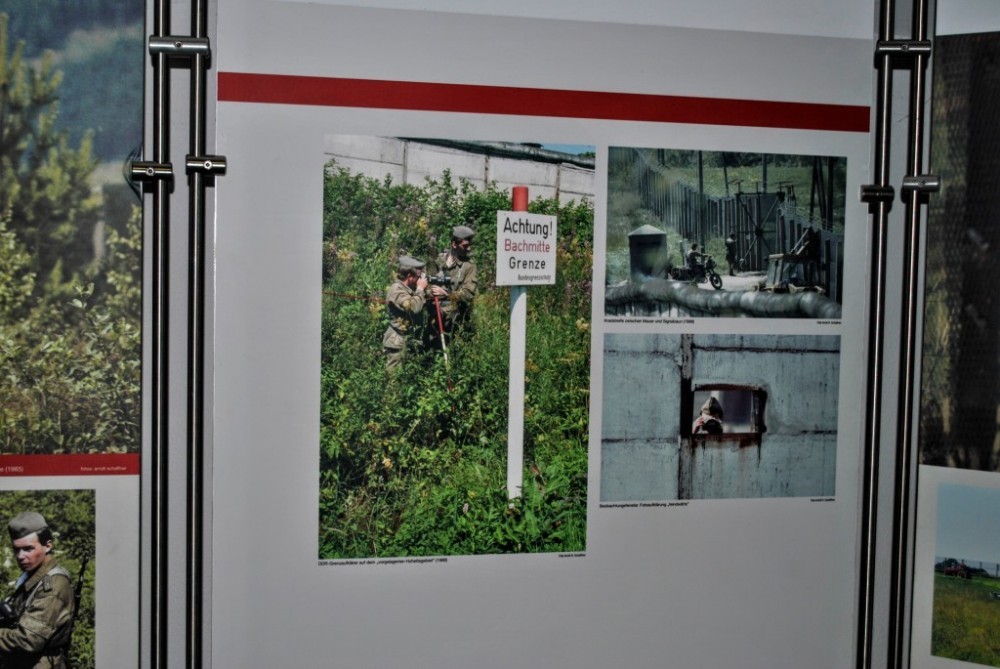 Schautafeln im Ausstellungsraum