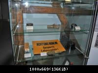 Ausstellung von Minen