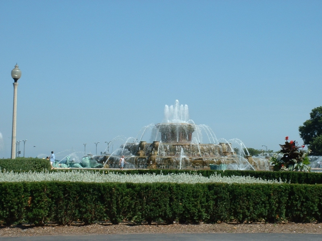Chicago Buckingham Fountain (eine schreckliche nette Familie)