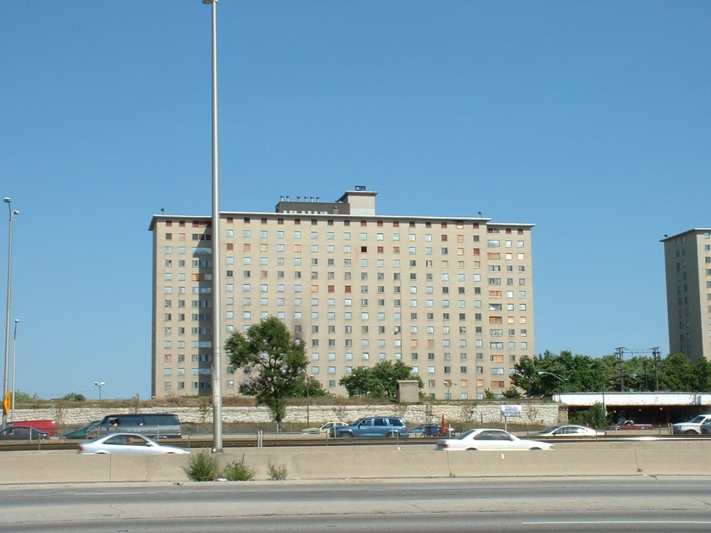 Chicago Die "Projects", staatliche Wohnungen