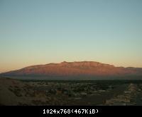 Sandia Mountains, Sonnenuntergang, Albuquerque, NM