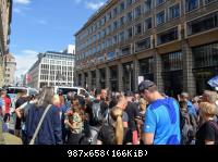 Friedrichstrasse, als gesperrte Fußgängerzone