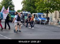 Absperrung des historischen Gebäudes im Bereich der Scheidemannstraße