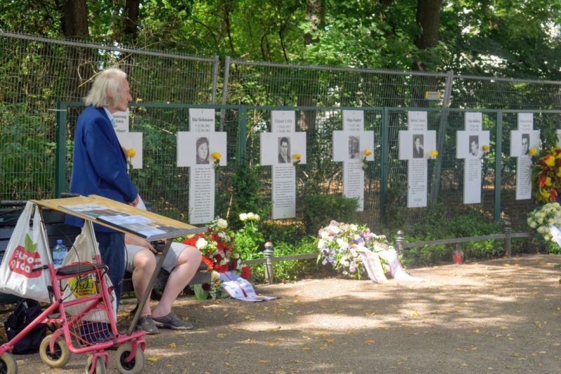 Gedenkstelle der Toten an der Berliner Mauer