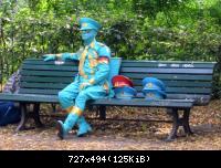 Vor der Gedenkstätte