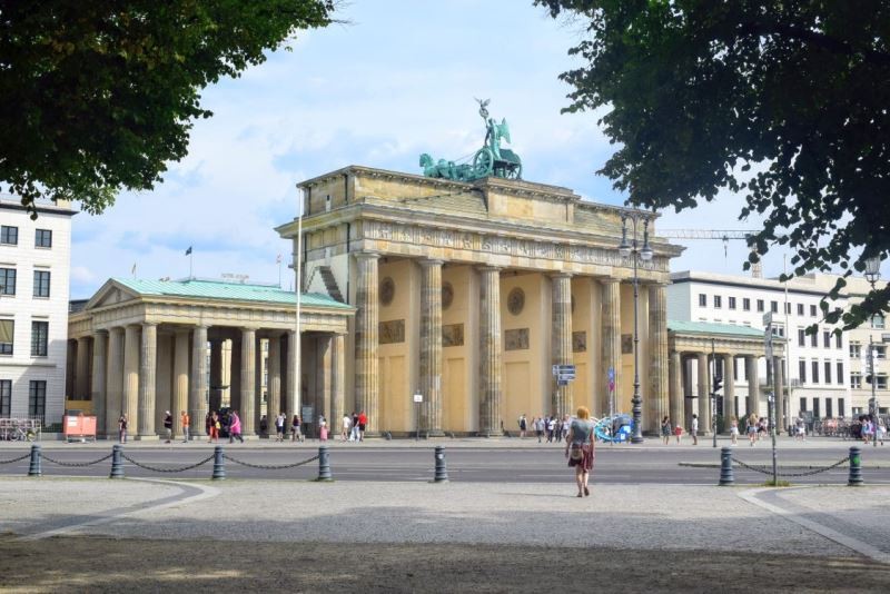 Brandenburger Tor-ehem. Westseite