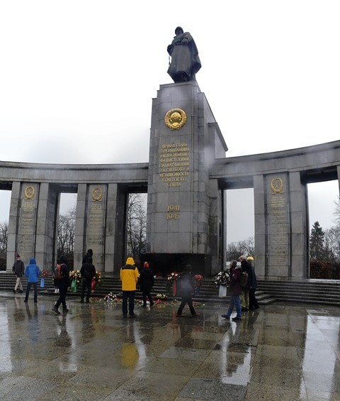 Das Denkmal für die Eroberung 1945 in Berlin