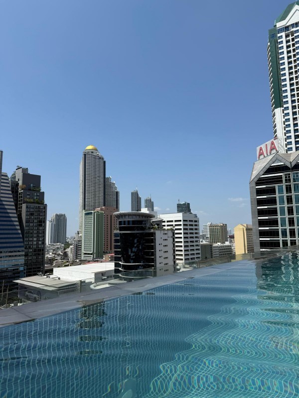 Planschbecken über Bangkok.