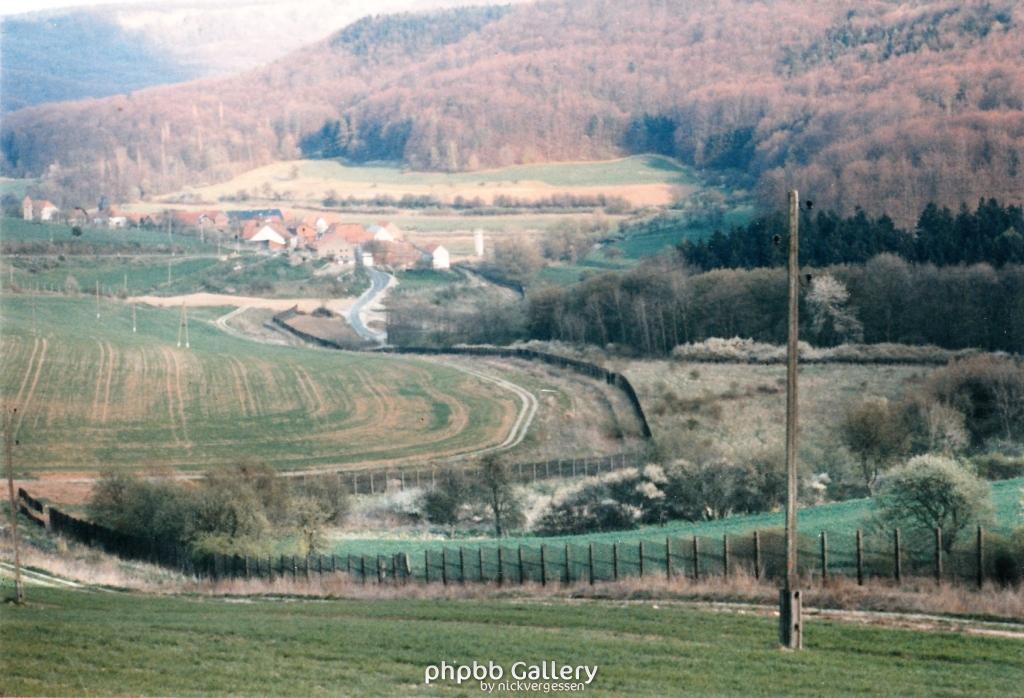 April 1991: Blick auf Asbach bei Bad-Sooden-Allendorf