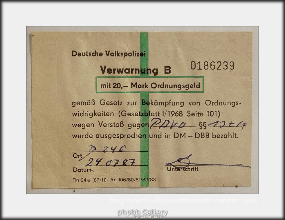 Strafzettel