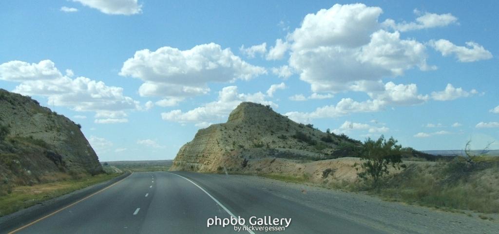 schoene West Texas Landschaft